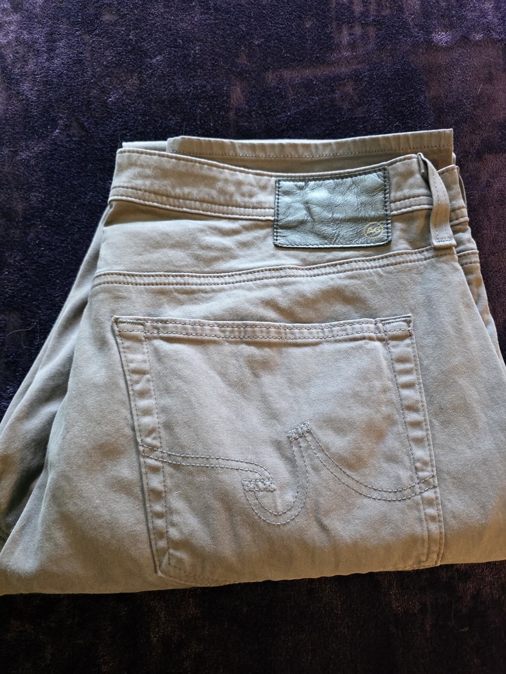 AG Adriano Goldschmied Graduate Tailored Leg Pants Men’s 36x34 Made in USA